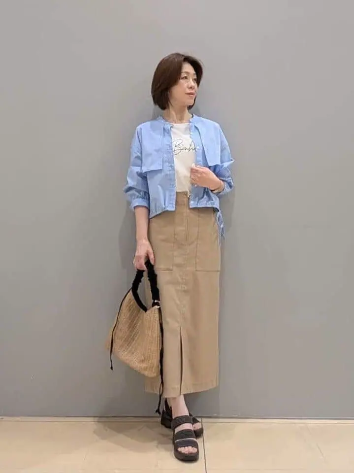 ONWARD CROSSET SELECT 見帆 コーディネート画像