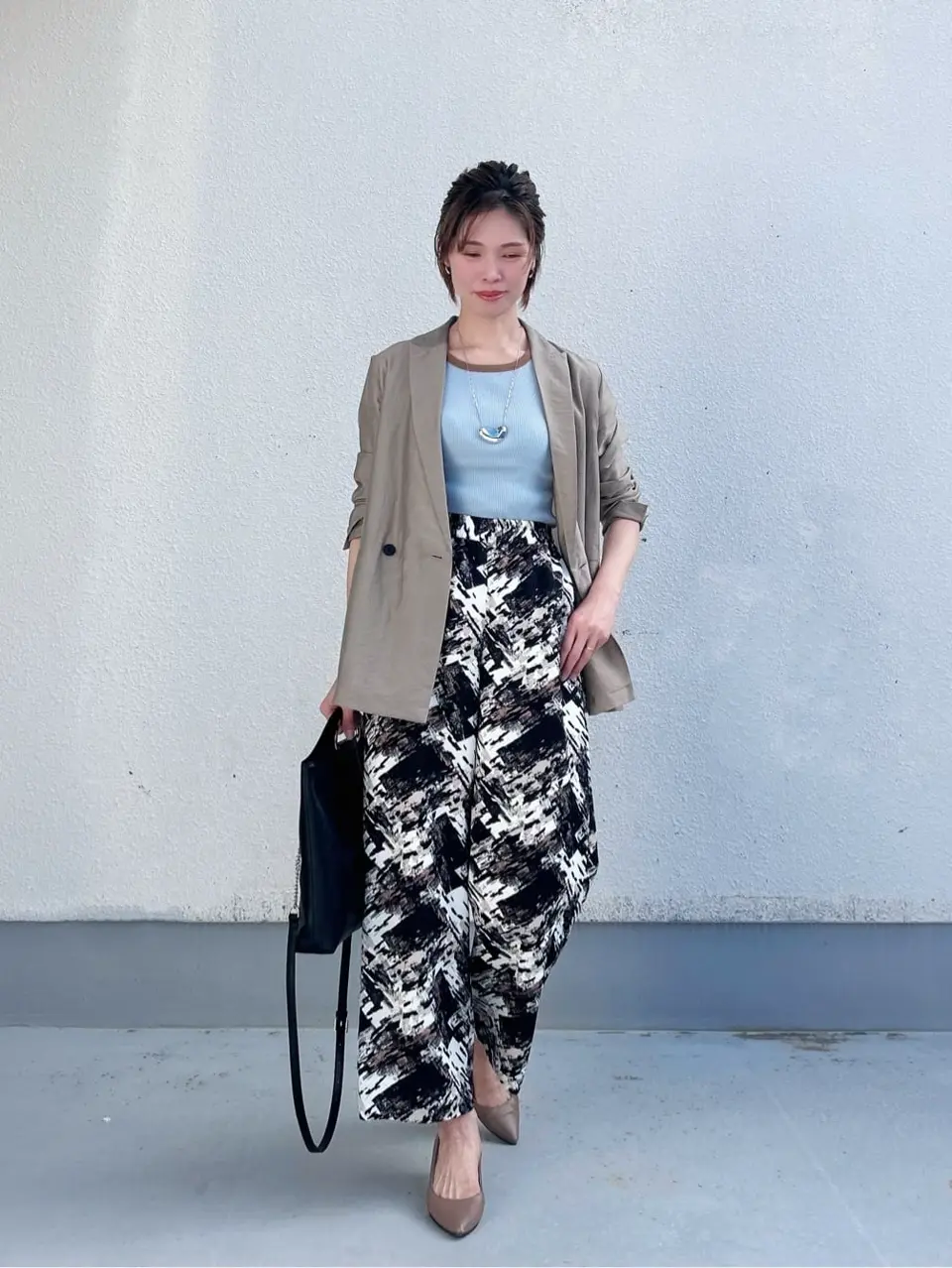 ONWARD CROSSET SELECT umi コーディネート画像