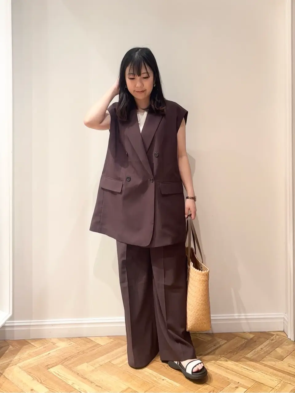 ONWARD CROSSET SELECT 吉田 コーディネート画像