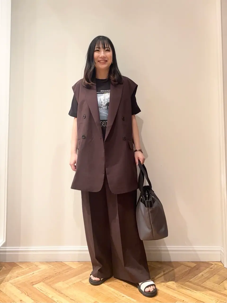 ONWARD CROSSET SELECT 吉田 コーディネート画像