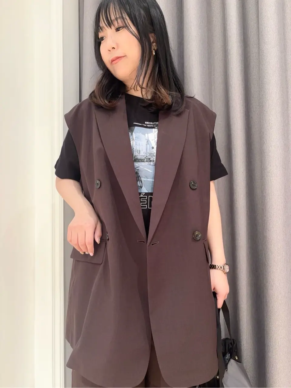 ONWARD CROSSET SELECT 吉田 コーディネート画像