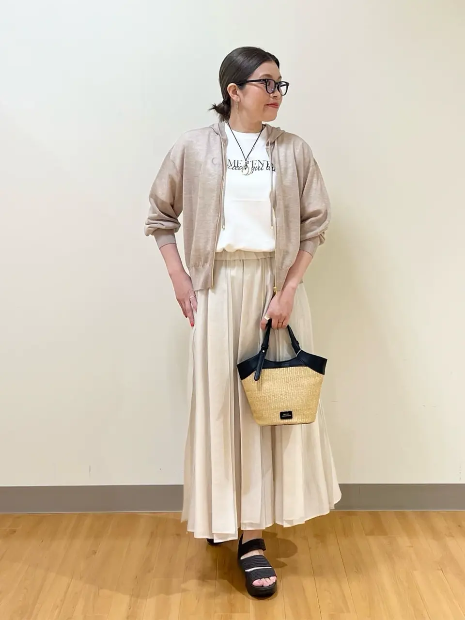 ONWARD CROSSET SELECT TAMAGAWA コーディネート画像