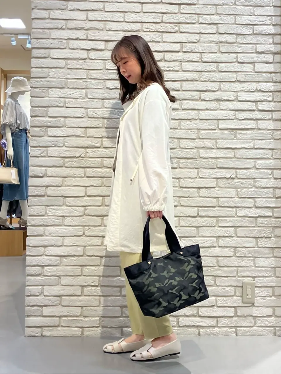 ONWARD CROSSET SELECT 檀 コーディネート画像