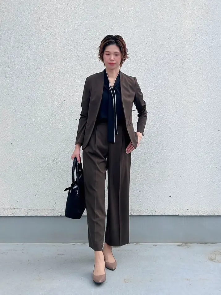 ONWARD CROSSET SELECT umi コーディネート画像