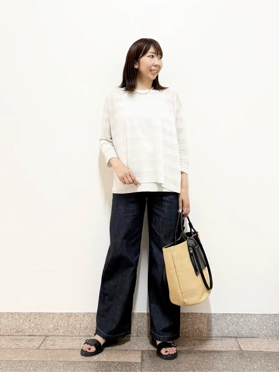 ONWARD CROSSET SELECT 佐藤 コーディネート画像