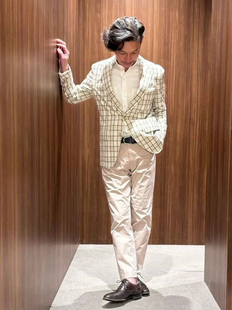 ONWARD CROSSET SELECT 飯嶋 コーディネート画像