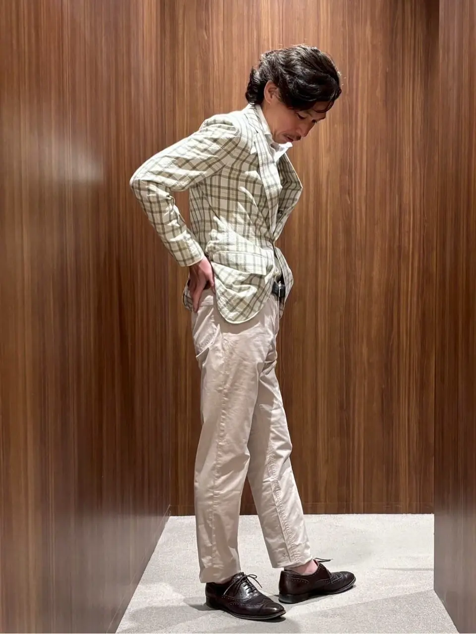 ONWARD CROSSET SELECT 飯嶋 コーディネート画像