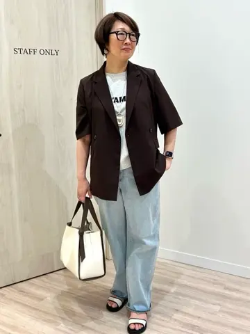 ONWARD CROSSET SELECT 長尾 コーディネート画像