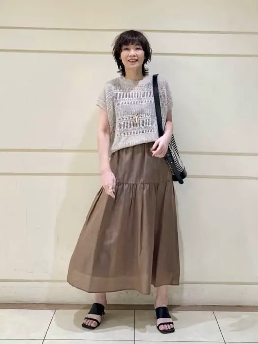 ONWARD CROSSET SELECT maruri コーディネート画像