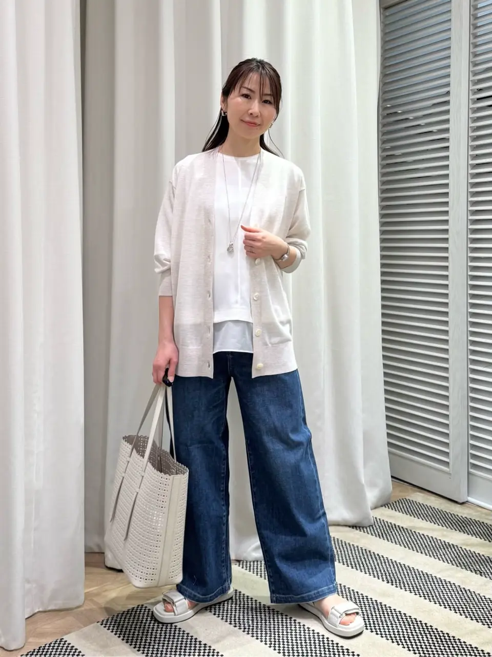 ONWARD CROSSET SELECT KURIYAMA コーディネート画像