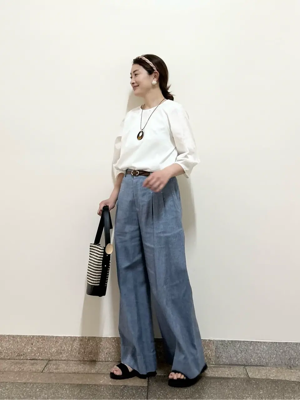 ONWARD CROSSET SELECT 千葉 コーディネート画像