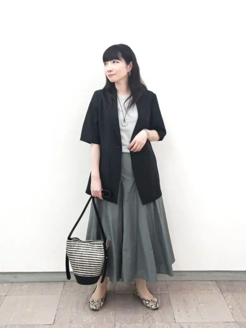 ONWARD CROSSET SELECT 福田 コーディネート画像