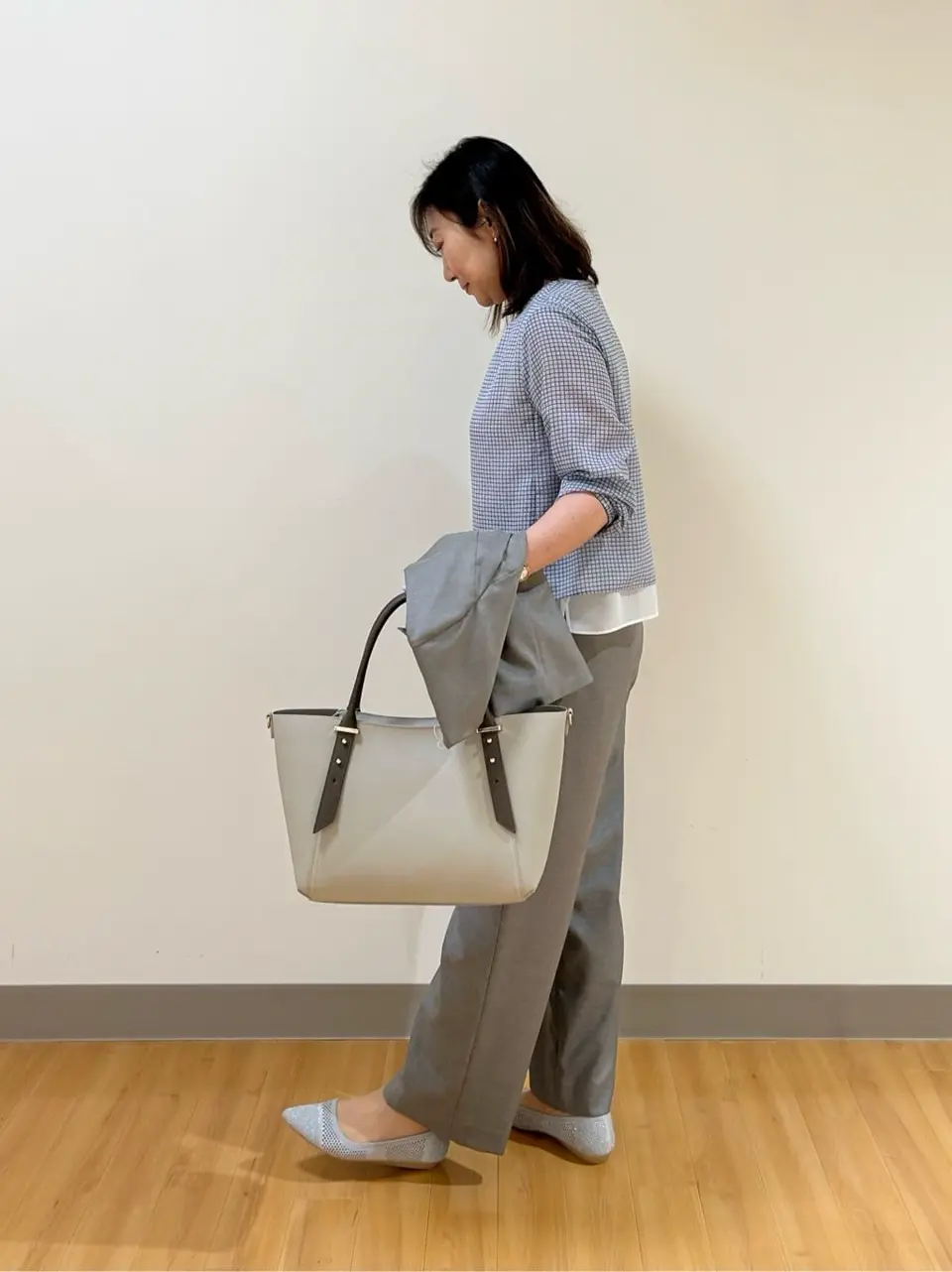 ONWARD CROSSET SELECT TAKI コーディネート画像