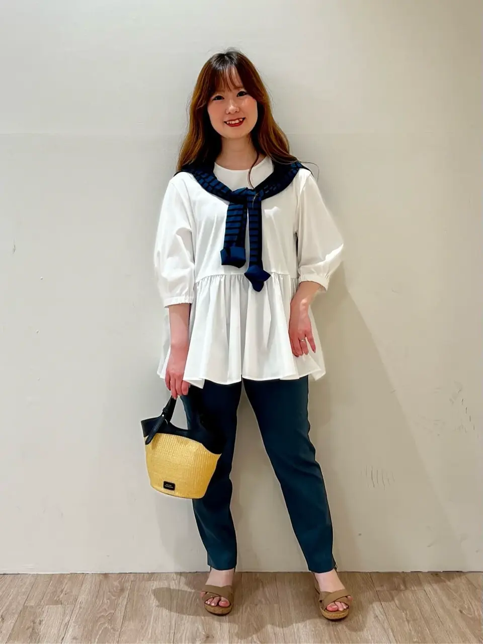 ONWARD CROSSET SELECT 森口 コーディネート画像