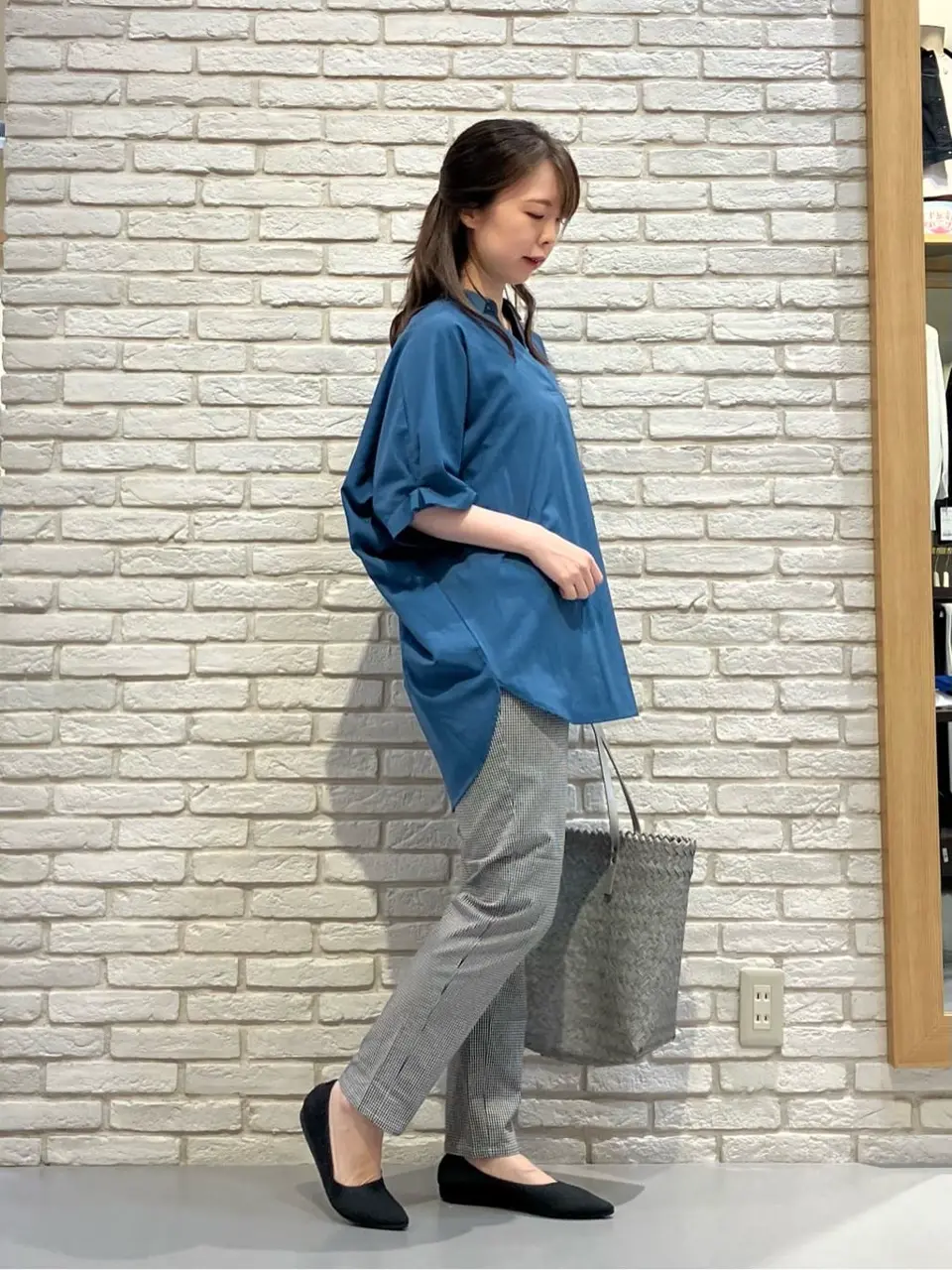 ONWARD CROSSET SELECT 檀 コーディネート画像