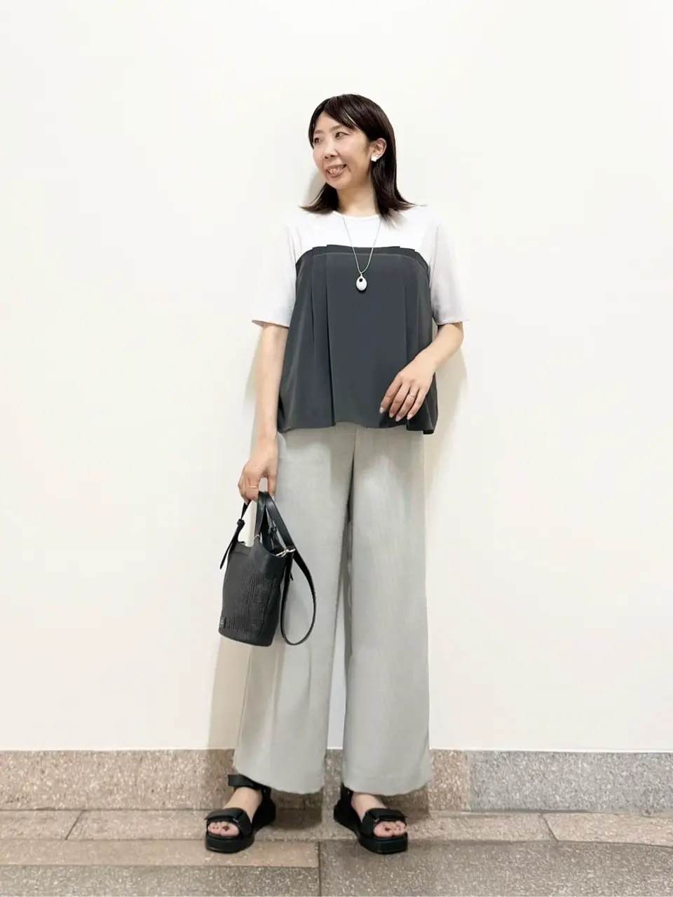 ONWARD CROSSET SELECT 佐藤 コーディネート画像