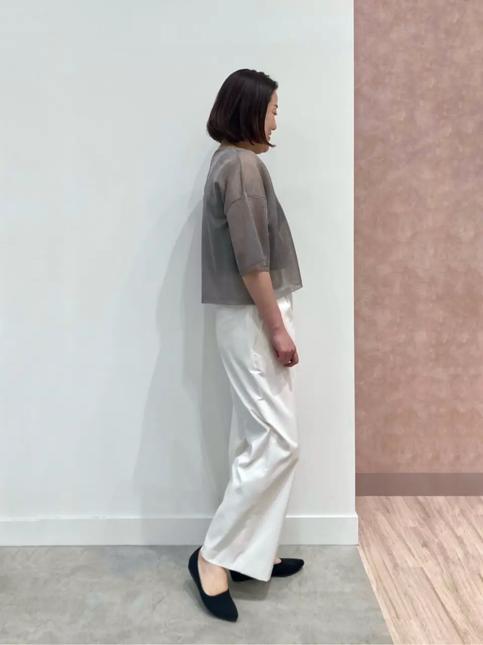 ONWARD CROSSET SELECT 野村 コーディネート画像