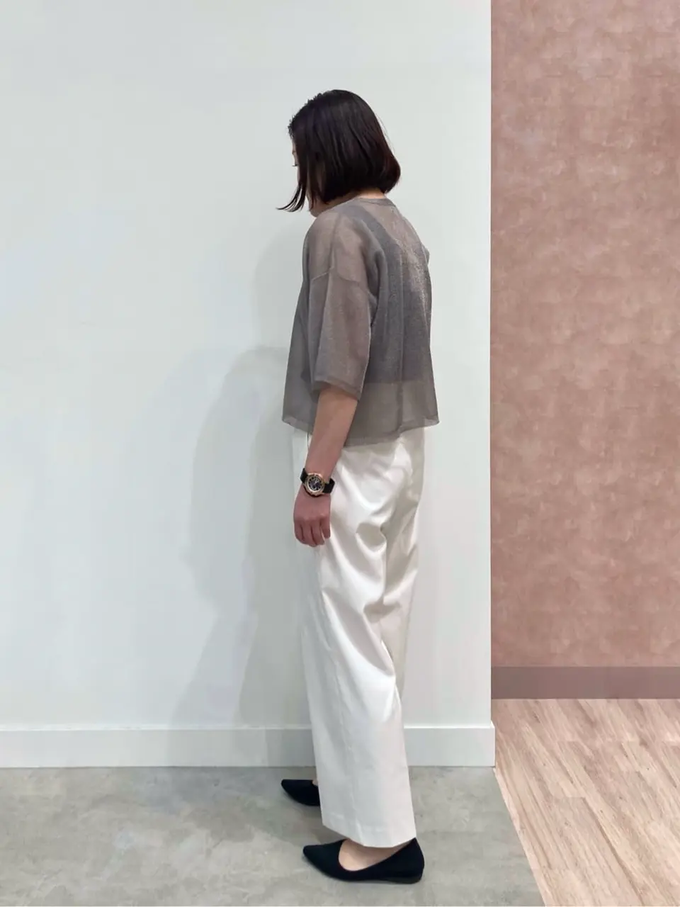 ONWARD CROSSET SELECT 野村 コーディネート画像