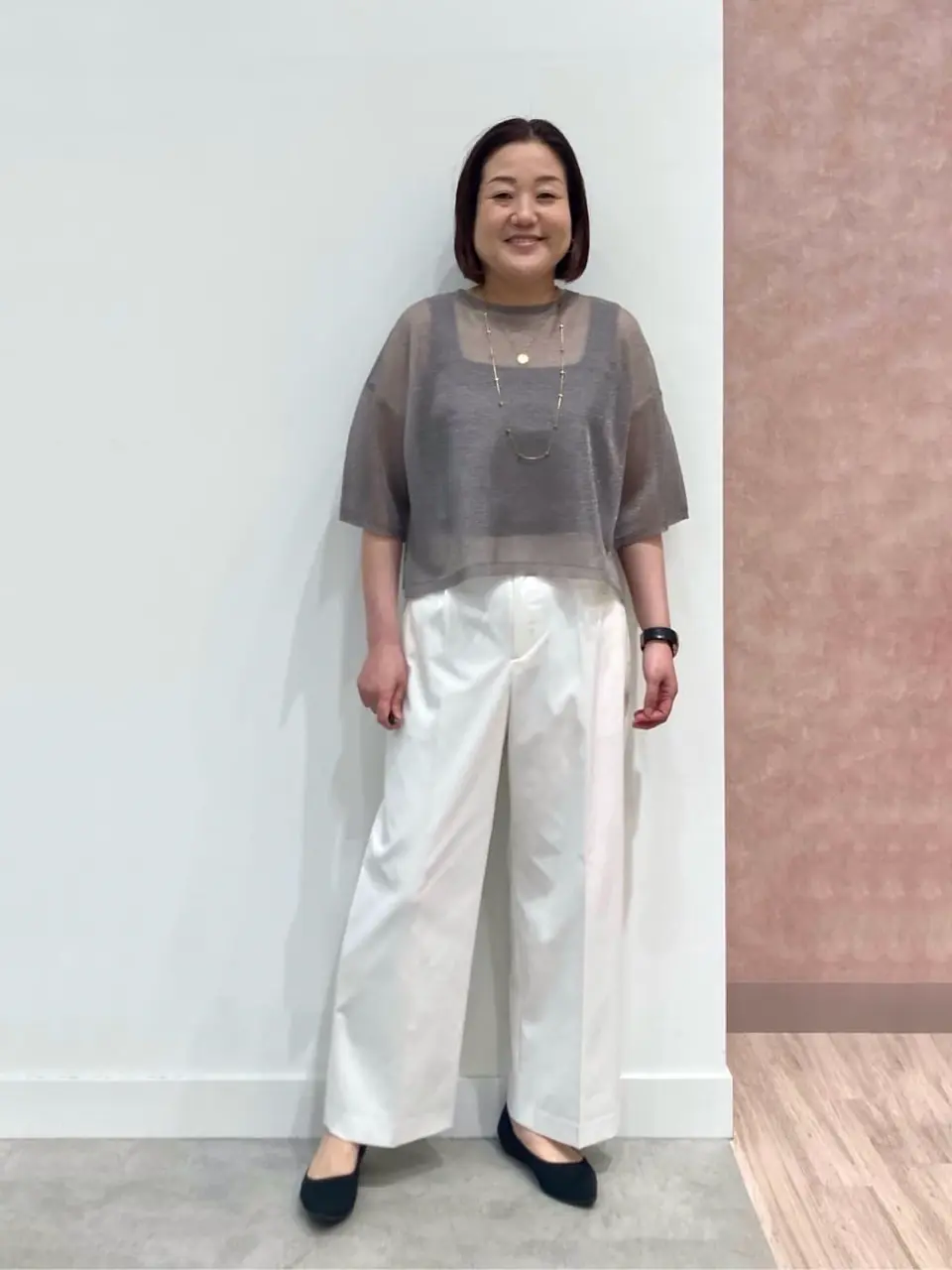 ONWARD CROSSET SELECT 野村 コーディネート画像