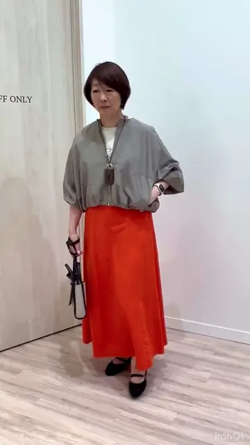 ONWARD CROSSET SELECT 長尾 コーディネート画像