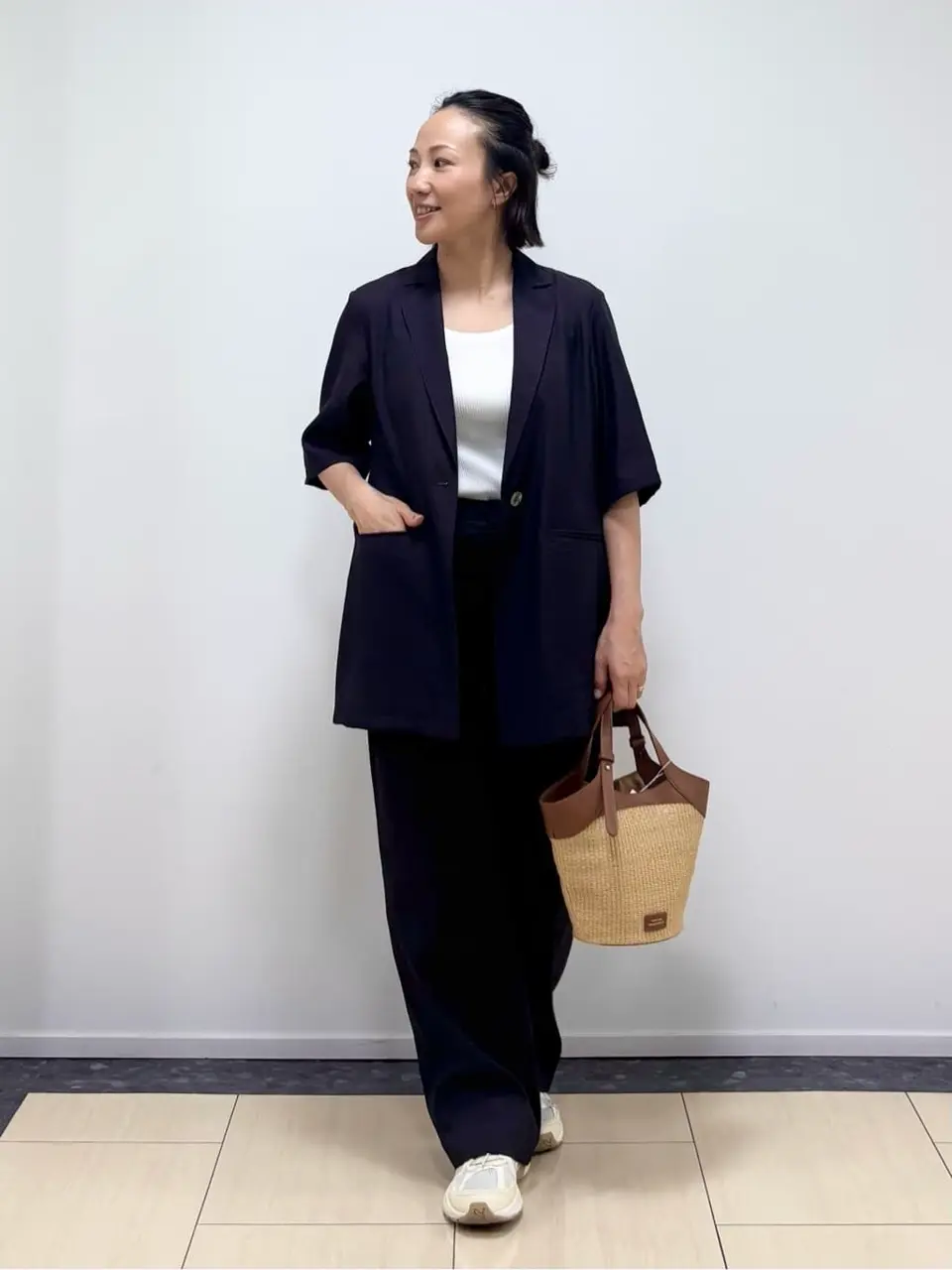 ONWARD CROSSET SELECT 藤川 コーディネート画像