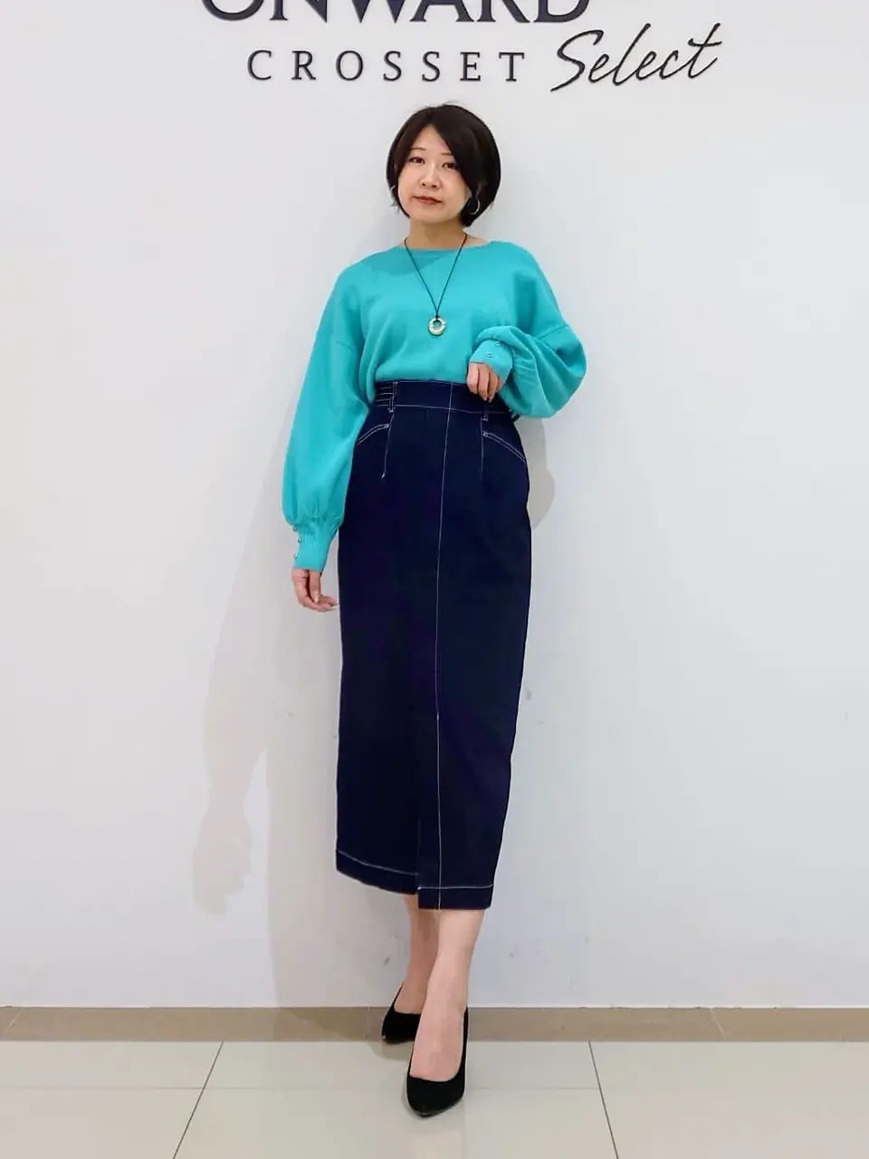 ONWARD CROSSET SELECT スタッフ コーディネート画像