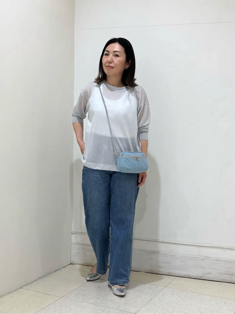 ONWARD CROSSET SELECT 野村 コーディネート画像