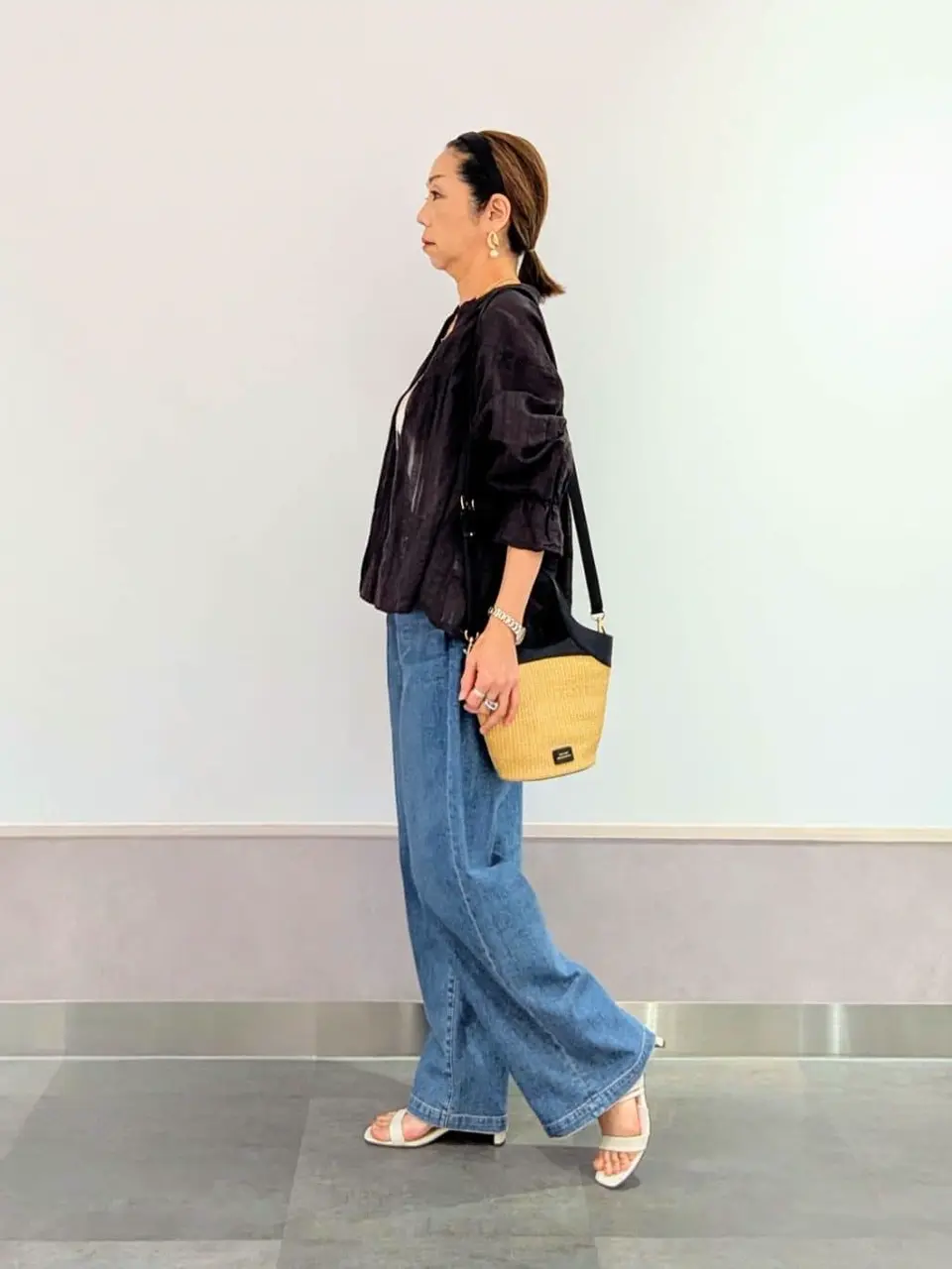 ONWARD CROSSET SELECT niwa コーディネート画像