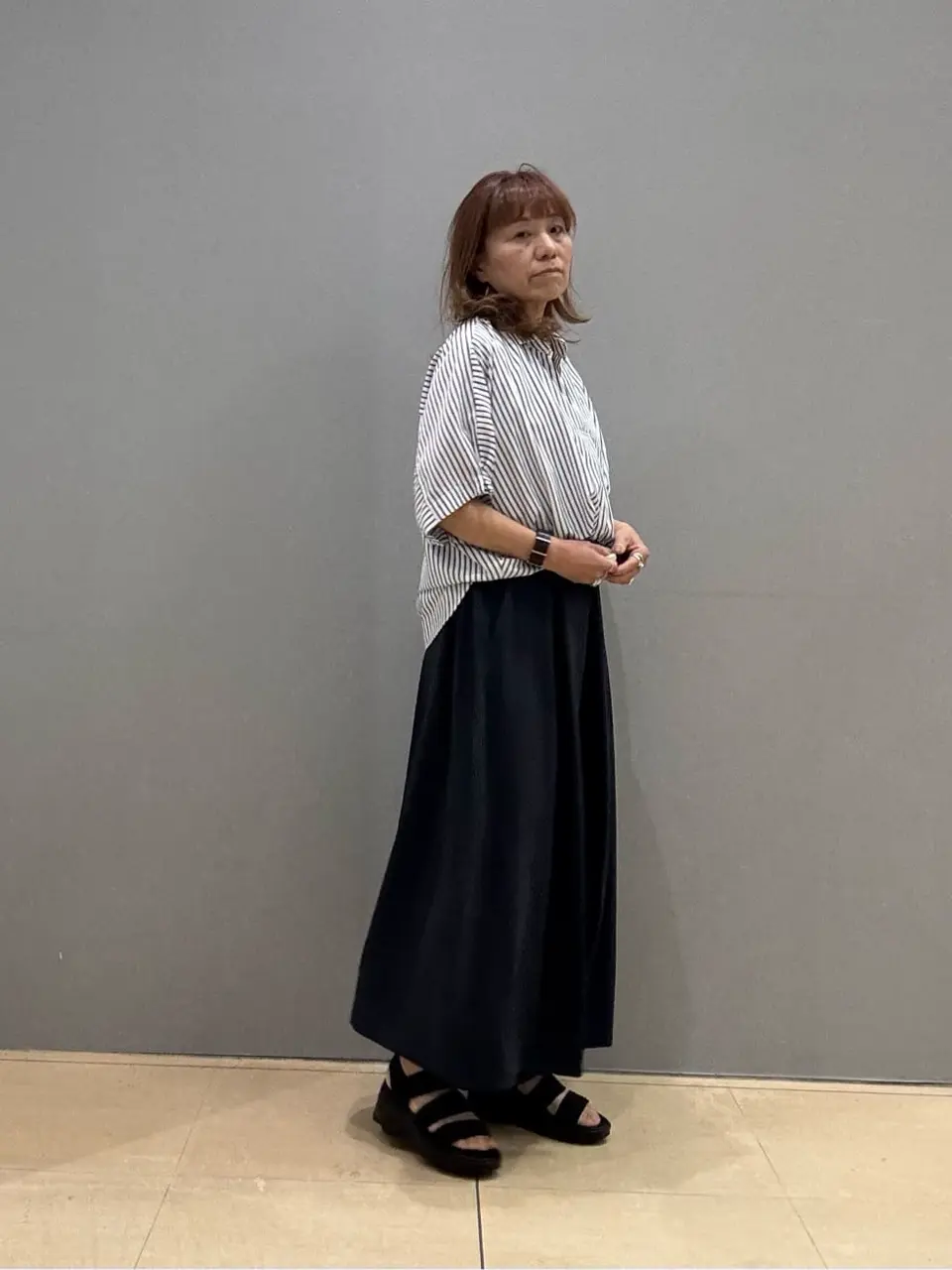 ONWARD CROSSET SELECT J.D コーディネート画像