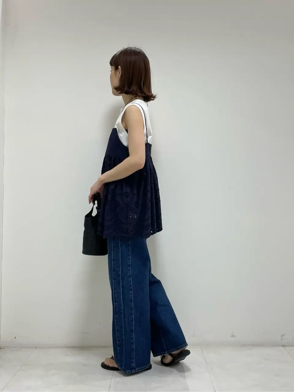 ONWARD CROSSET SELECT 岡田 コーディネート画像