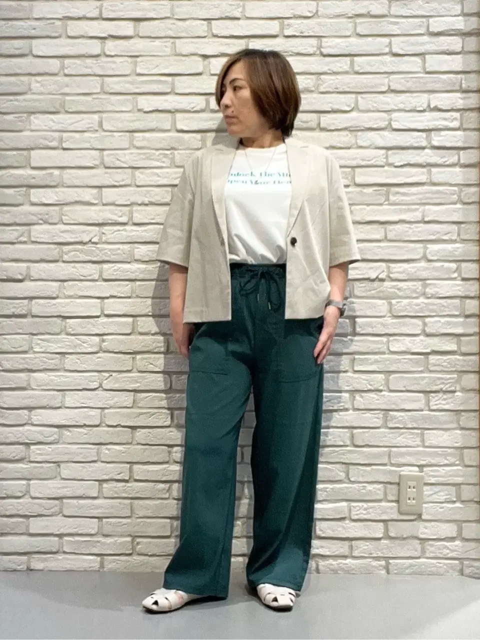 ONWARD CROSSET SELECT 吉田 コーディネート画像