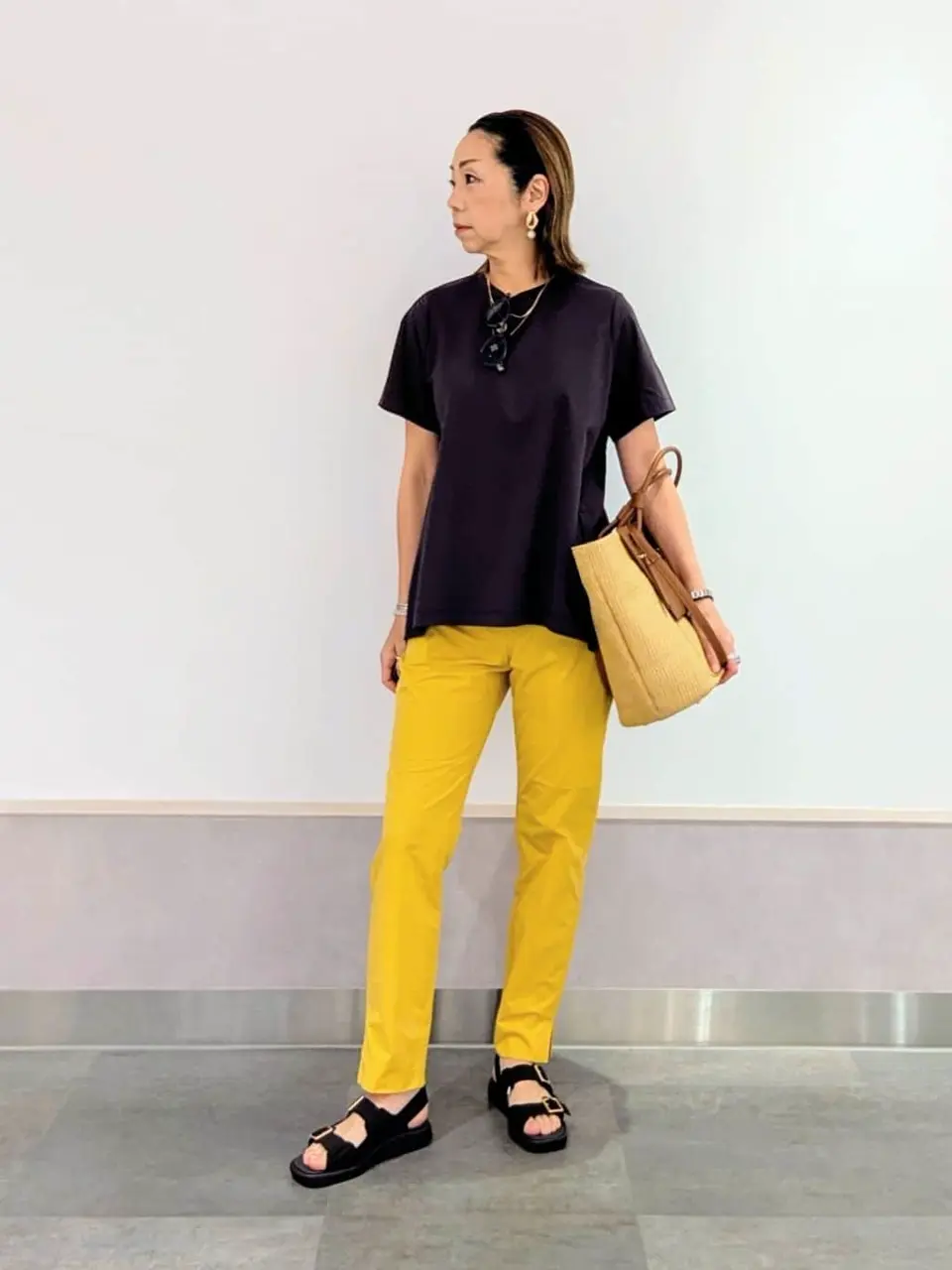 ONWARD CROSSET SELECT niwa コーディネート画像