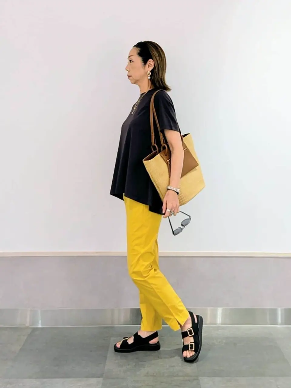 ONWARD CROSSET SELECT niwa コーディネート画像