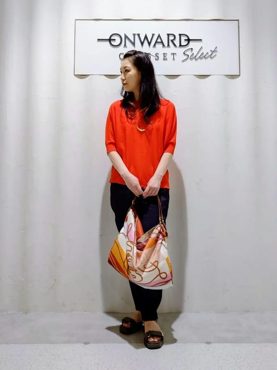 ONWARD CROSSET SELECT スタッフ コーディネート画像