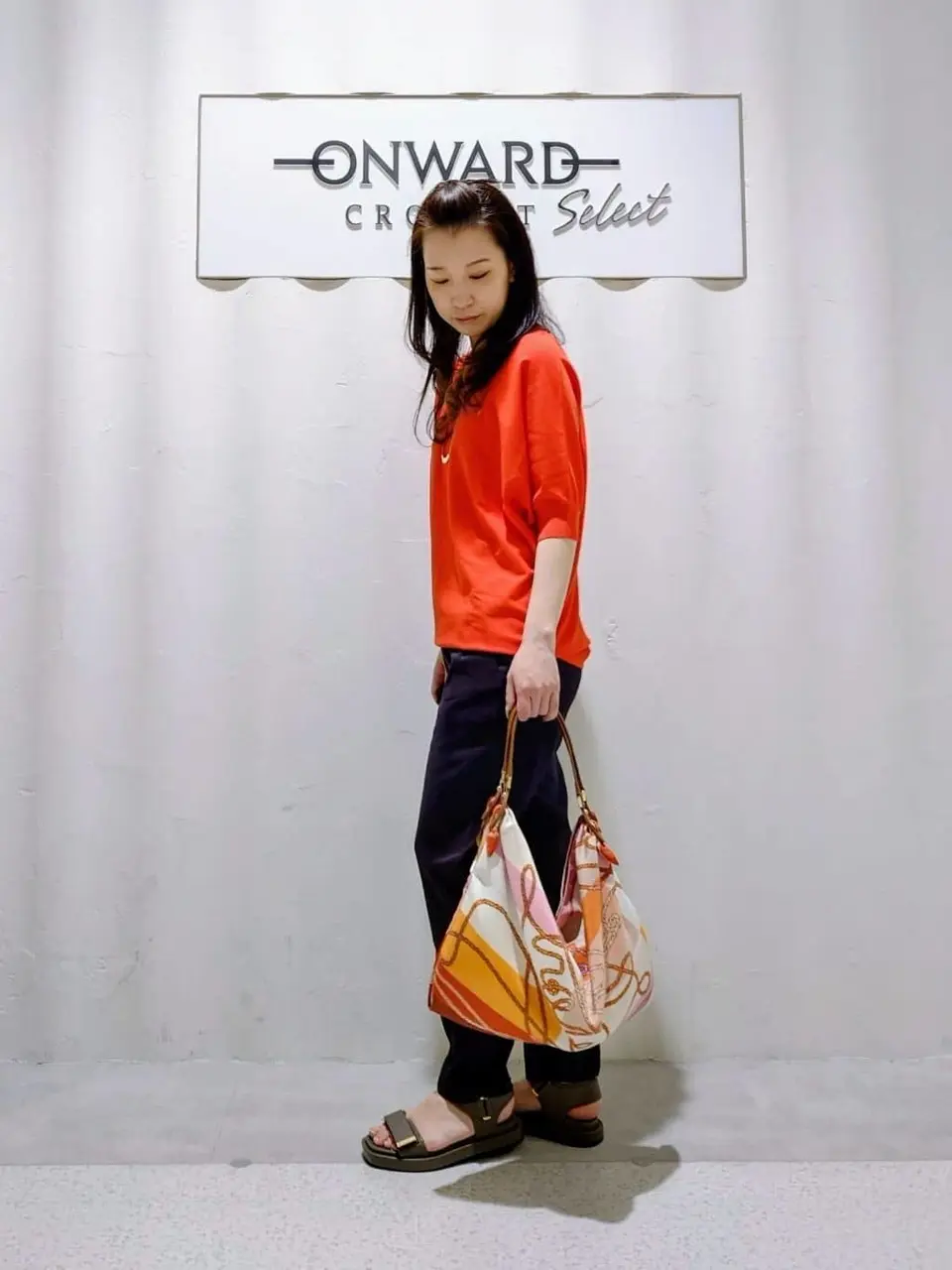 ONWARD CROSSET SELECT スタッフ コーディネート画像