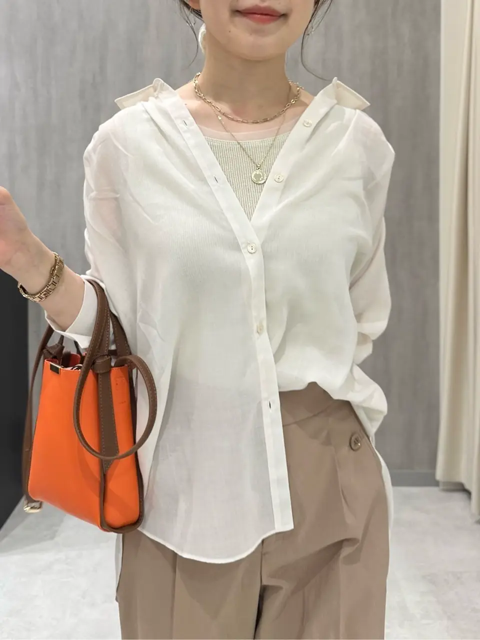 ONWARD CROSSET SELECT みぃ コーディネート画像