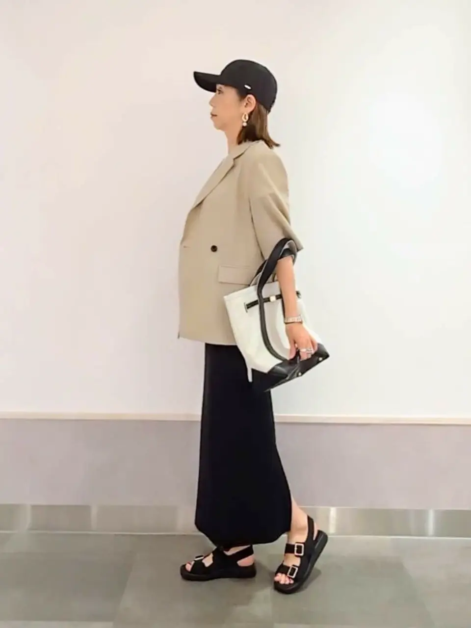 ONWARD CROSSET SELECT niwa コーディネート画像