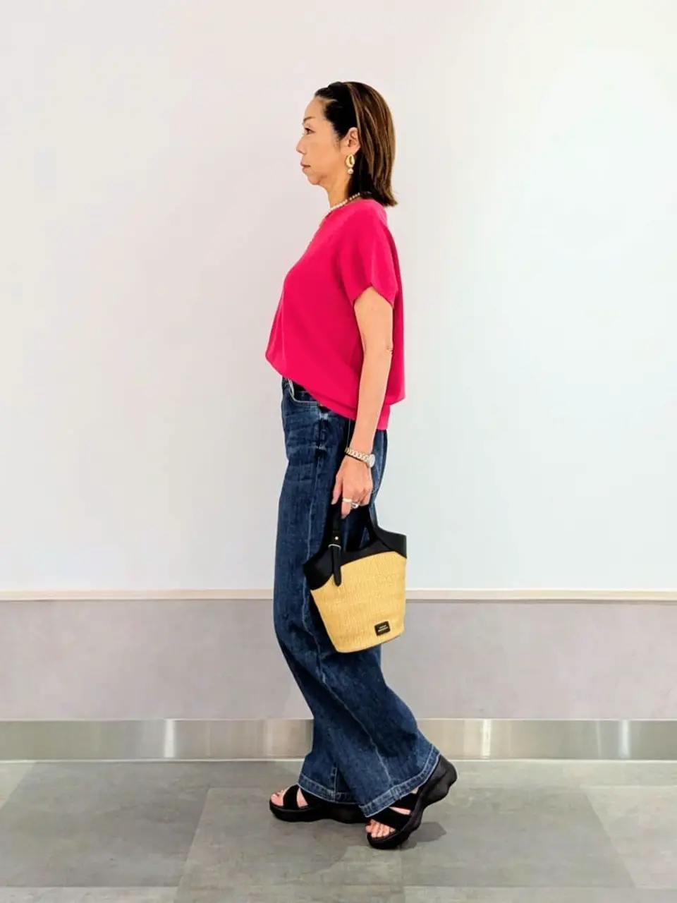 ONWARD CROSSET SELECT niwa コーディネート画像