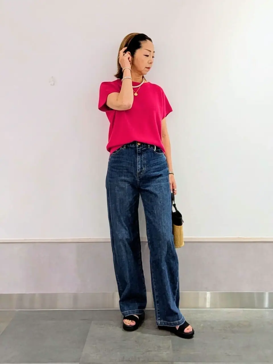 ONWARD CROSSET SELECT niwa コーディネート画像