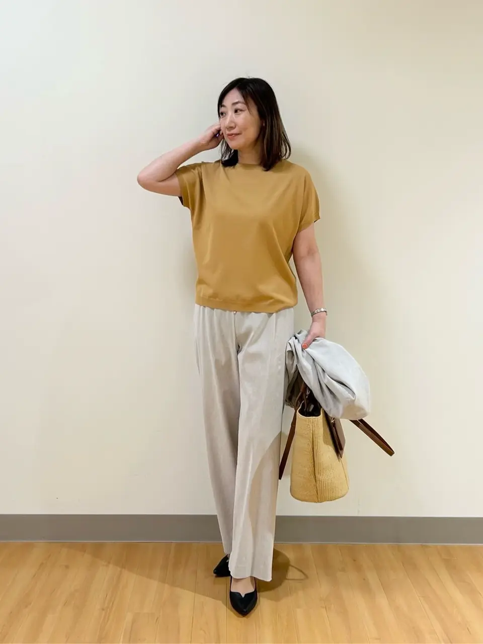 ONWARD CROSSET SELECT TAKI コーディネート画像