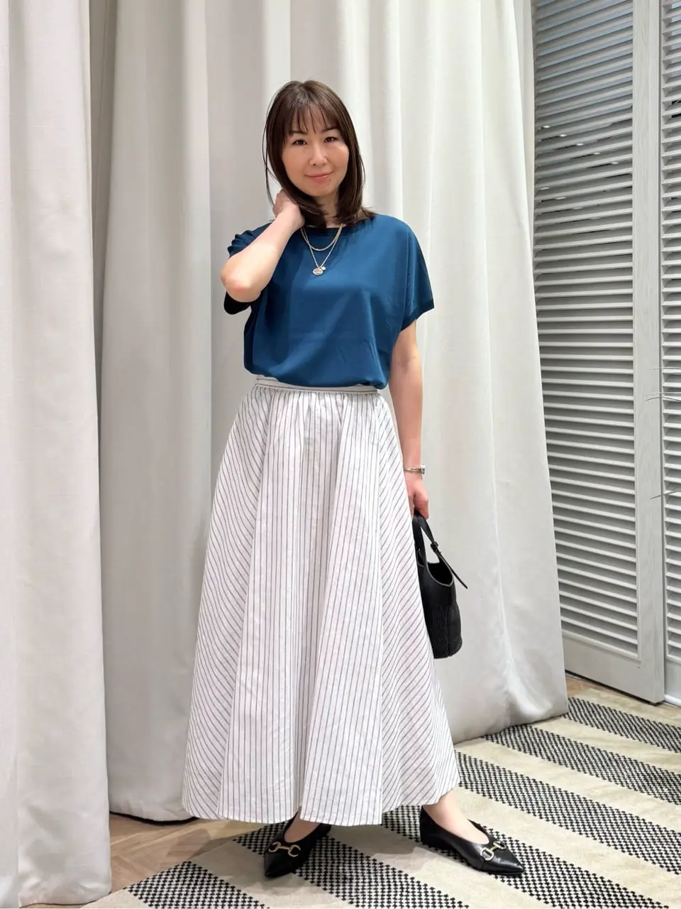 ONWARD CROSSET SELECT KURIYAMA コーディネート画像