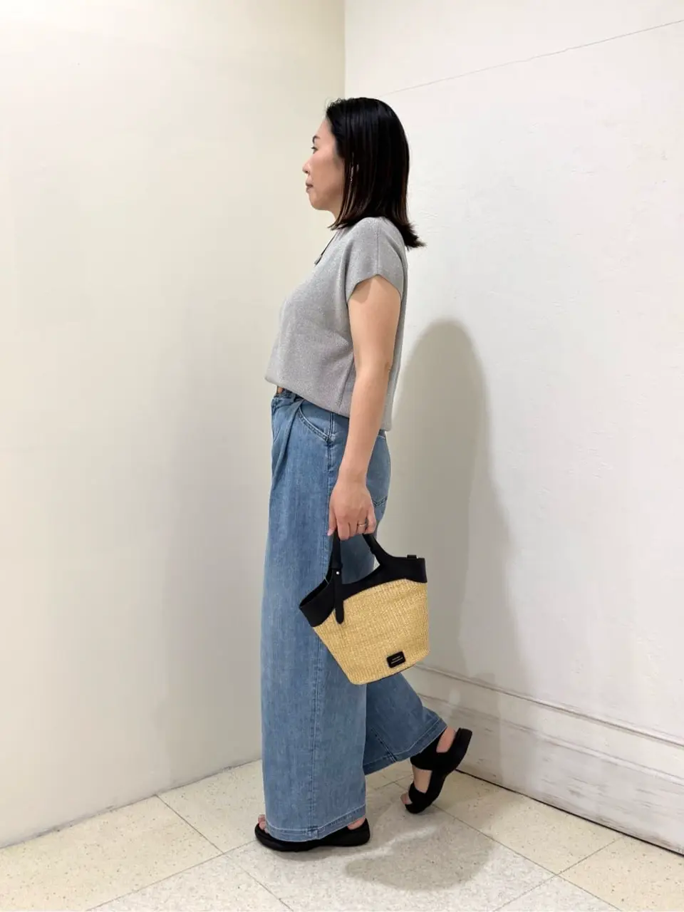 ONWARD CROSSET SELECT 野村 コーディネート画像