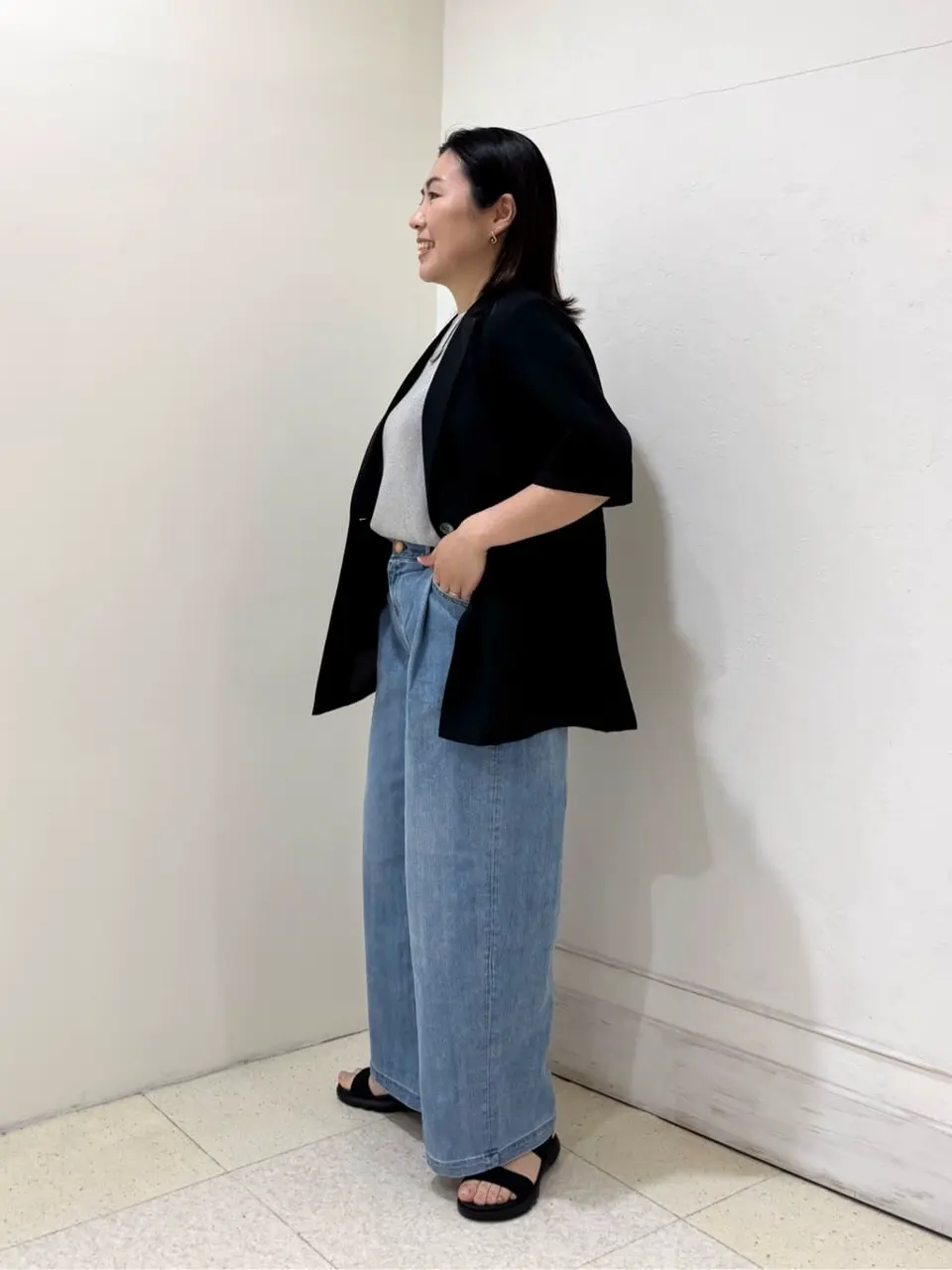 ONWARD CROSSET SELECT 野村 コーディネート画像