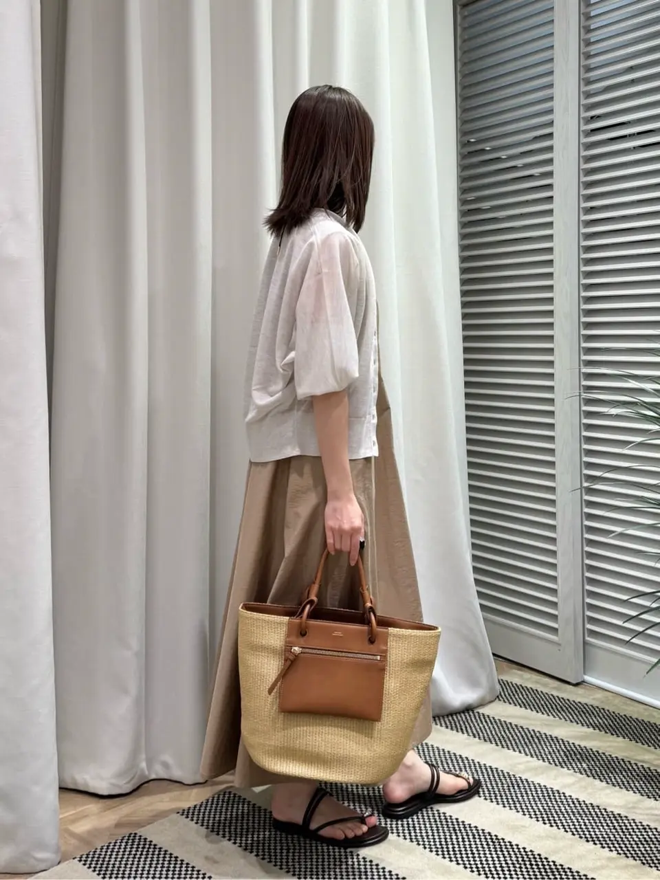 ONWARD CROSSET SELECT KURIYAMA コーディネート画像