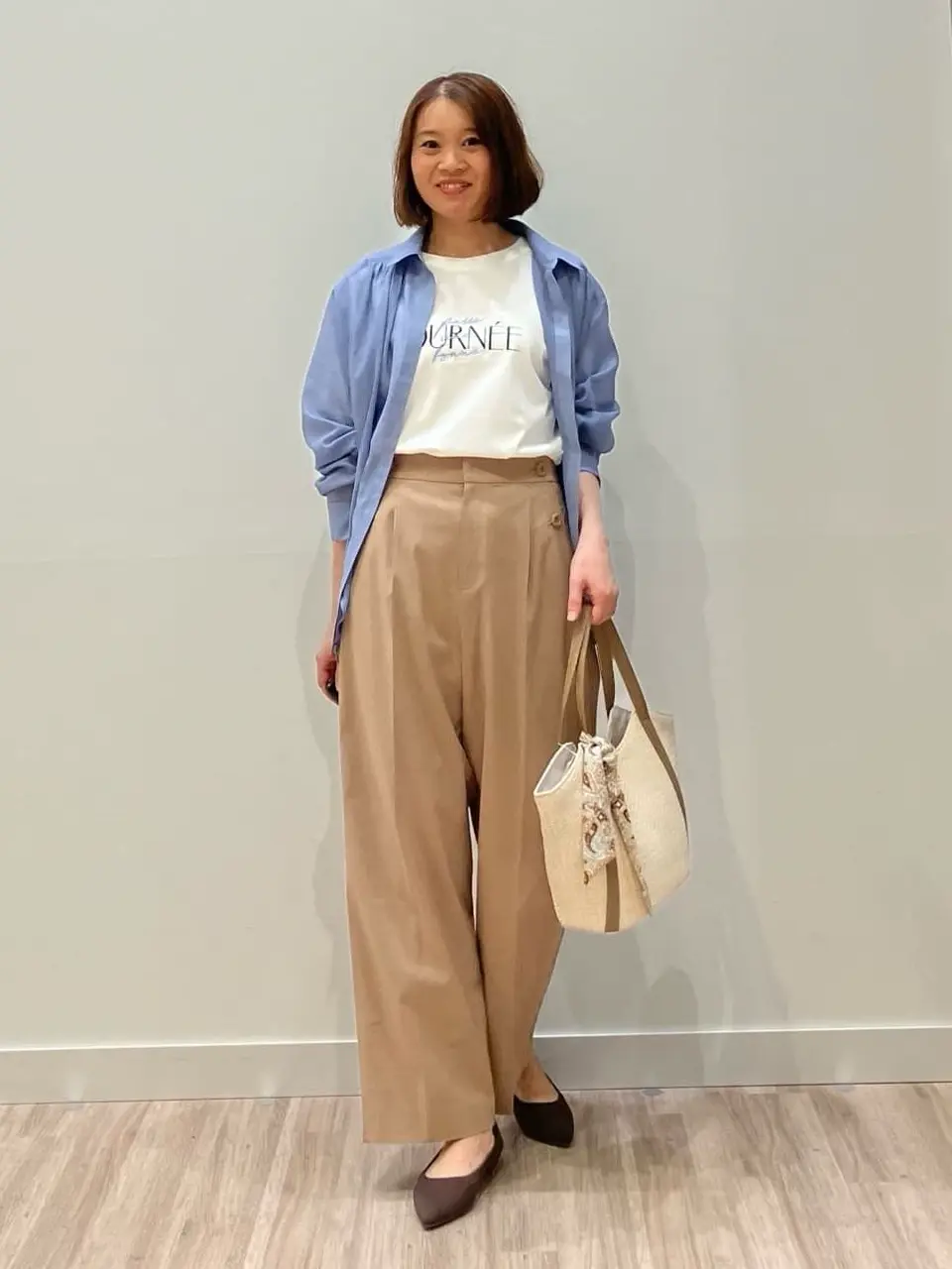 ONWARD CROSSET SELECT 林 コーディネート画像