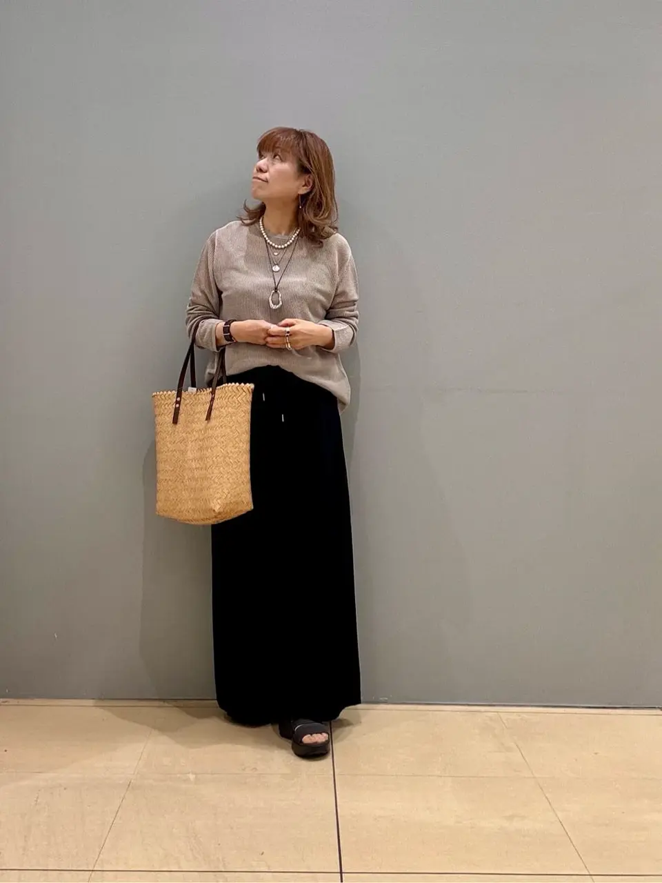 ONWARD CROSSET SELECT J.D コーディネート画像