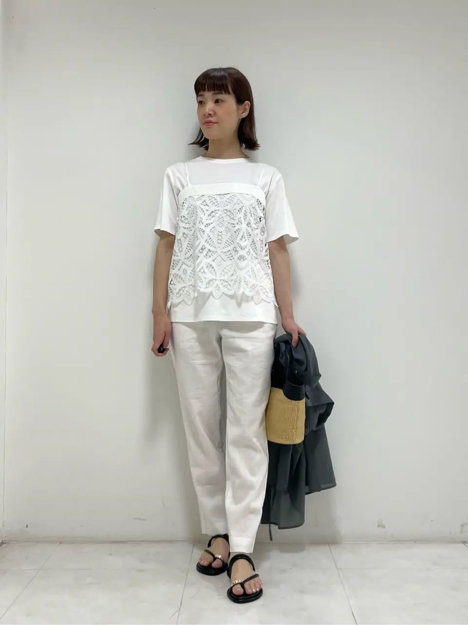 ONWARD CROSSET SELECT 岡田 コーディネート画像