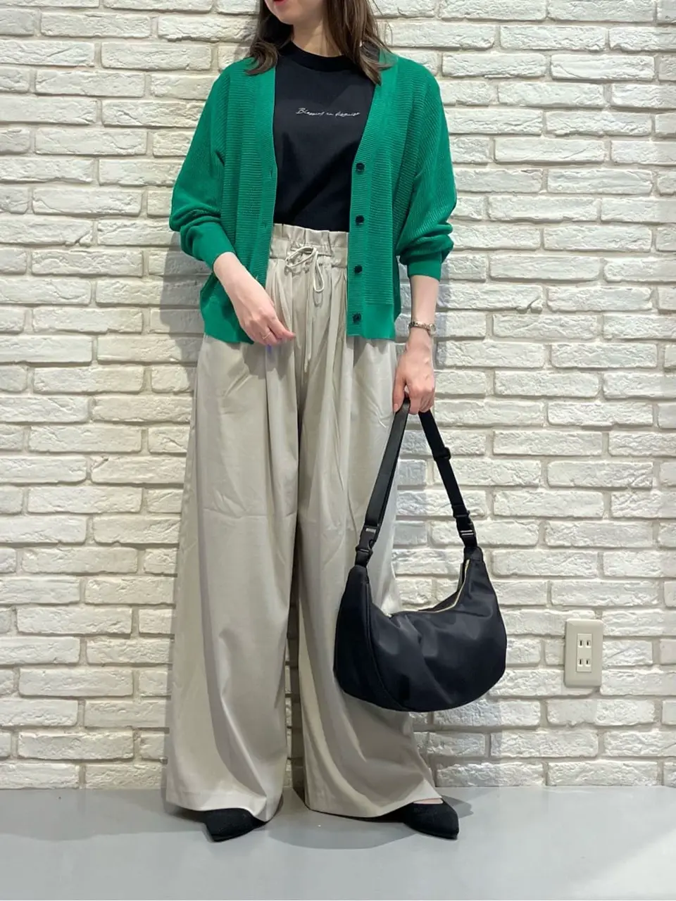 ONWARD CROSSET SELECT 檀 コーディネート画像