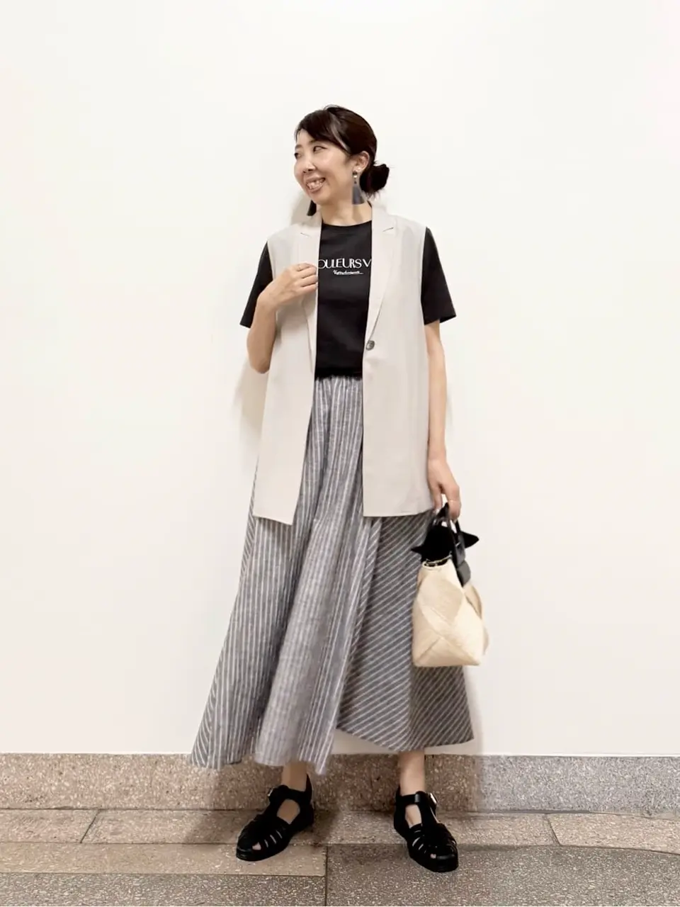 ONWARD CROSSET SELECT 佐藤 コーディネート画像