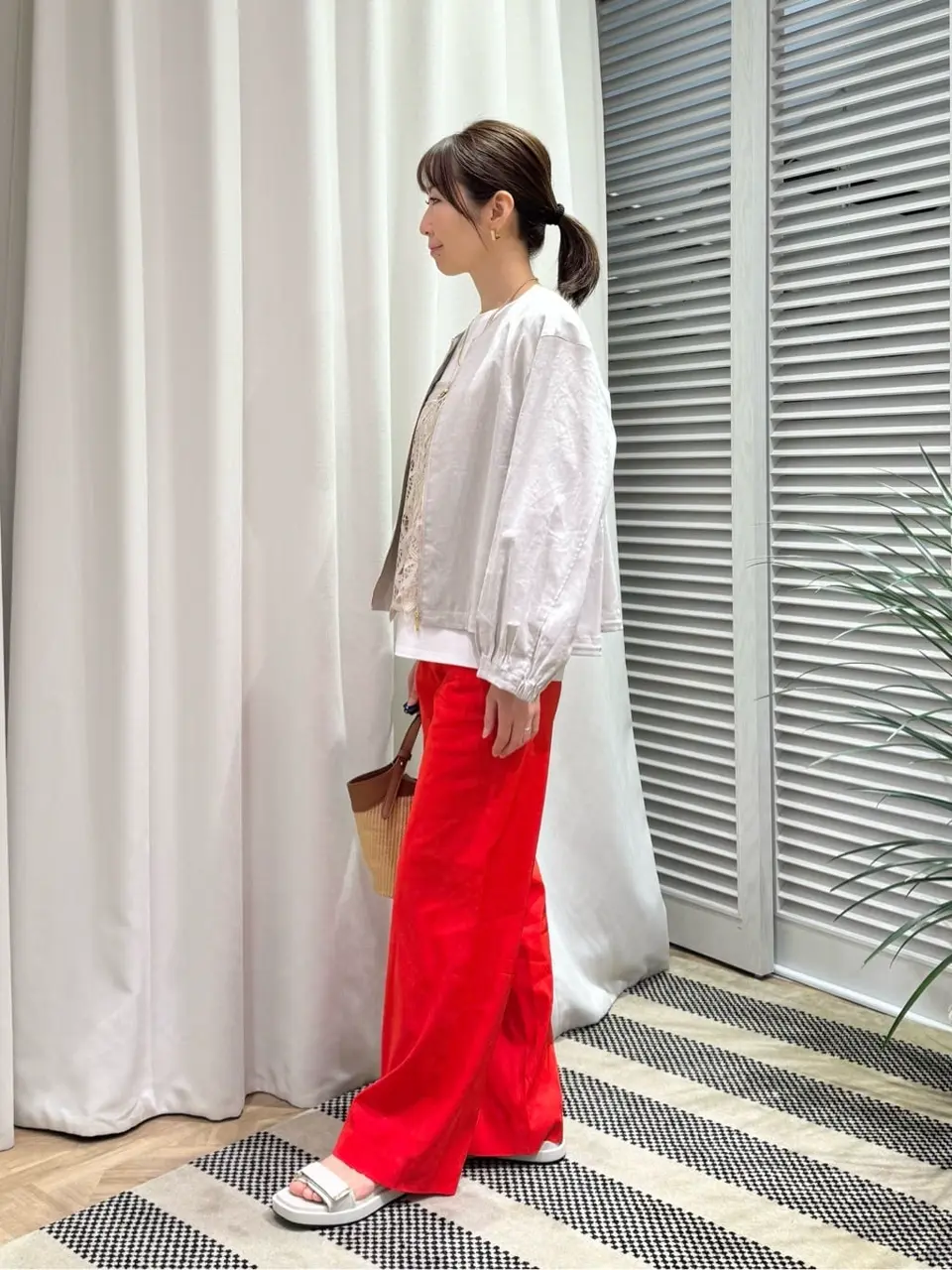 ONWARD CROSSET SELECT KURIYAMA コーディネート画像